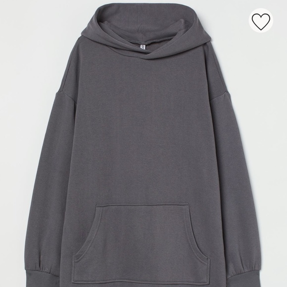 h&M gray sweatshirt dress and leggings set - Picture 2 of 11